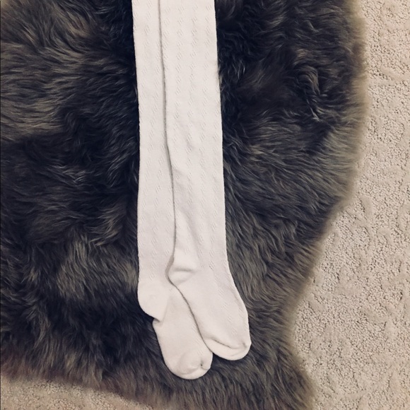 Ivory knee socks - Picture 2 of 5